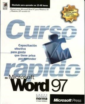 Papel CURSO RAPIDO DE MICROSOFT WORD 97