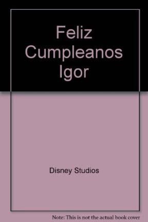 Papel FELIZ CUMPLEAÑOS IGOR (PRIMEROS LECTORES)