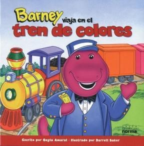 Papel BARNEY VIAJA EN EL TREN DE COLORES (CUENTOS DE BARNEY)