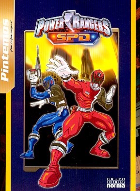 Power Rangers Spd-Pintemos Hojas