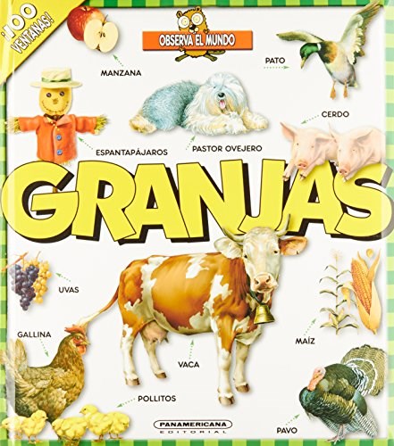 Papel GRANJAS (100 VENTANAS) (COLECCION OBSERVA EL MUNDO) (CARTONE/ACOLCHADO)