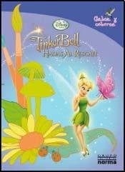 Papel TINKERBELL HADAS AL RESCATE (CALCA Y COLOREA)