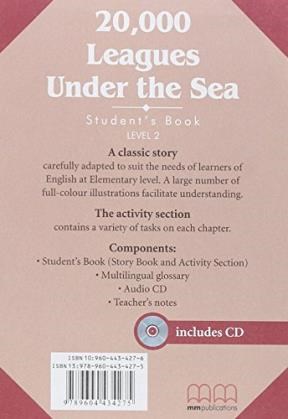 Papel 20000 LEAGUES UNDER THE SEA (MM PUBLICATIONS TOP READERS LEVEL 2) (WITH CD)