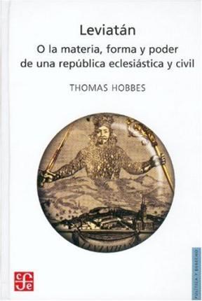 Papel LEVIATAN O LA MATERIA FORMA Y PODER DE UNA REPUBLICA ECLESIASTICA Y CIVIL (POLITICA Y DERCHO)
