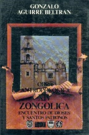 Papel OBRA ANTROPOLOGICA XIV ZONGOLICA ENCUENTRO DE DIOSES Y SANTOS PATRONOS (SERIE ANTROPOLOGIA)