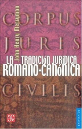 Papel TRADICION JURIDICA ROMANO CANONICA (BREVIARIOS 218)