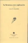Papel LITERATURA COMO EXPLORACION (COLECCION ESPACIOS PARA LA LECTURA)