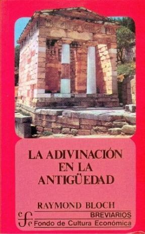 Papel ADIVINACION EN LA ANTIGUEDAD (COLECCION BREVIARIOS)