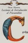 Papel LECCIONES DE INTRODUCCION AL PSICOANALISIS