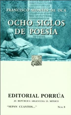 Papel Ocho Siglos De Poesía En Lengua Castellana