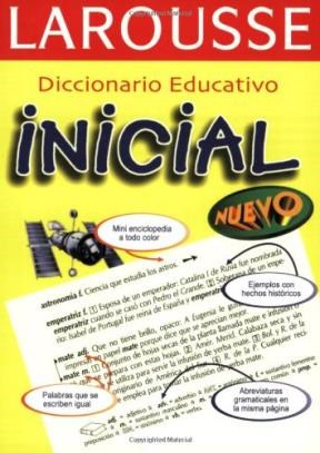 Papel DICCIONARIO EDUCATIVO INICIAL LAROUSSE (NUEVO)