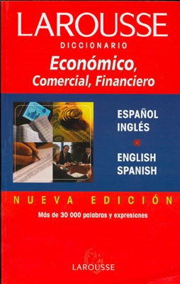 Papel DICCIONARIO ECONOMICO COMERCIAL Y FINANCIERO ESPAÑOL/INGLES - ENGLISH/SPANISH (30000 PALAB