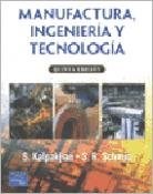 Papel MANUFACTURA INGENIERIA Y TECNOLOGIA (5 EDICION)