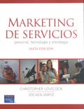 Papel MARKETING DE SERVICIOS PERSONAL TECNOLOGIA Y ESTRATEGIA  (6 EDICION)