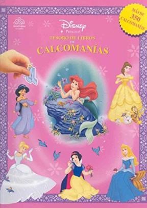 Papel TESORO DE LIBROS DE CALCOMANIAS DISNEY PRINCESA [350 CA