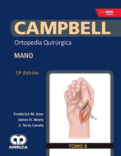 Papel CAMPBELL Ortopedia Quirúrgica, Tomo 8 Ed.13