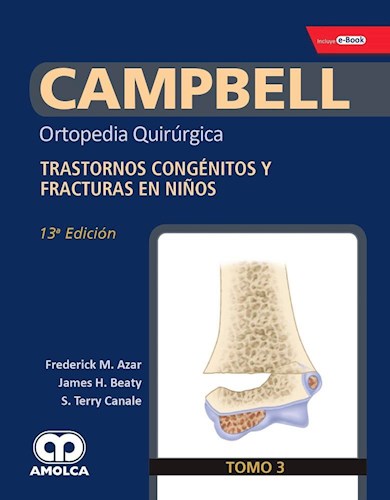 Papel CAMPBELL Ortopedia Quirúrgica, Tomo 3 Ed.13