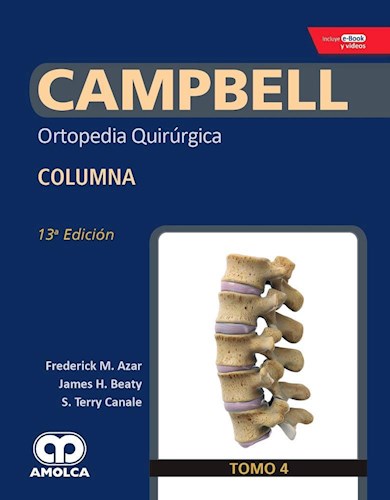 Papel CAMPBELL Ortopedia Quirúrgica, Tomo 4 Ed.13