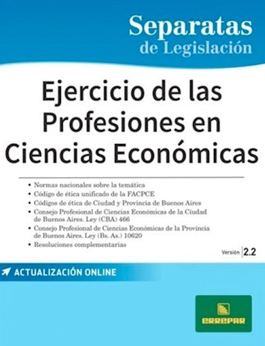 Libro Ejercicio De Las Profesiones En Ciencias Economicas