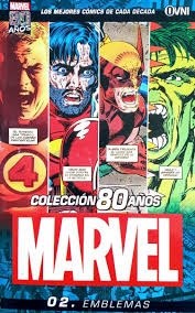 Papel Coleccion 80 Años Marvel Vol.2 Emblemas