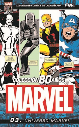 Papel Coleccion 80 Años Marvel Vol.3 Universo Marvel
