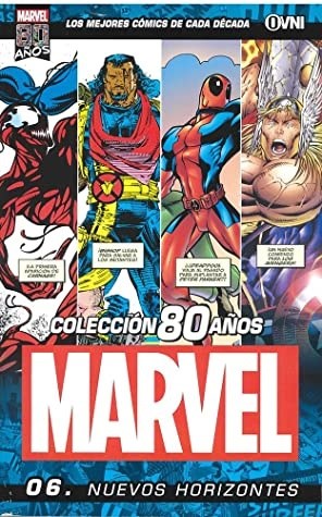 Papel MARVEL 6 NUEVOS HORIZONTES (COLECCION 80 AÑOS) (LOS MEJORES COMICS DE CADA DECADA)