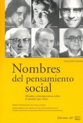 Papel NOMBRES DEL PENSAMIENTO SOCIAL MIRADAS CONTEMPORANEAS S