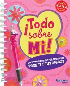 Papel TODO SOBRE MI CUESTIONARIOS DE PERSONALIDAD PARA TI Y T  US AMIGAS (C/LAPICERA)