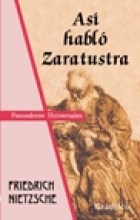 Papel ASI HABLO ZARATUSTRA (COLECCION PENSADORES UNIVERSALES)