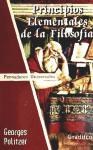 Papel PRINCIPIOS ELEMENTALES DE LA FILOSOFIA (COLECCION PENSADORES UNIVERSALES)
