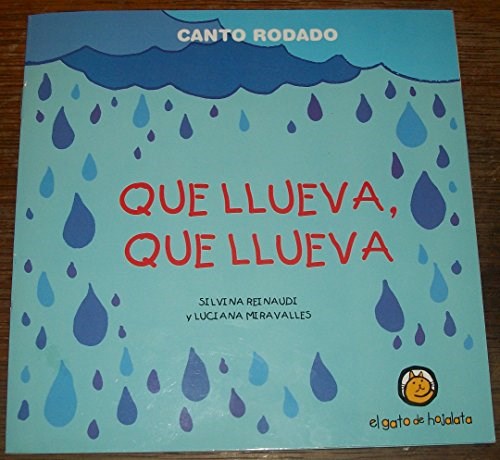 Papel QUE LLUEVA QUE LLUEVA (COLECCION CANTO RODADO)