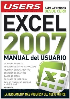 Papel EXCEL 2007 MANUAL DEL USUARIO (MANUALES USERS)