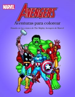 Papel Avengers Aventuras Para Colorear