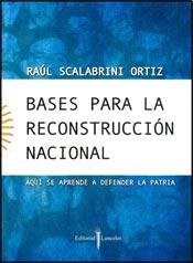 Papel BASES PARA LA RECONSTRUCCION NACIONAL