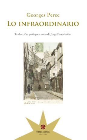 LIBRO LO INFRAORDINARIO