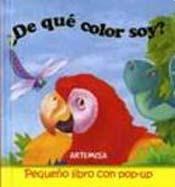 Papel Peque?O Libro Con Pop Up - ?De Que Color Soy?