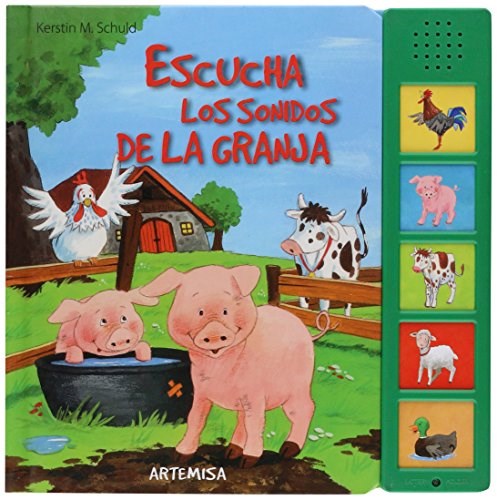 Papel ESCUCHA LOS SONIDOS DE LA GRANJA (CON 5 SONIDOS)