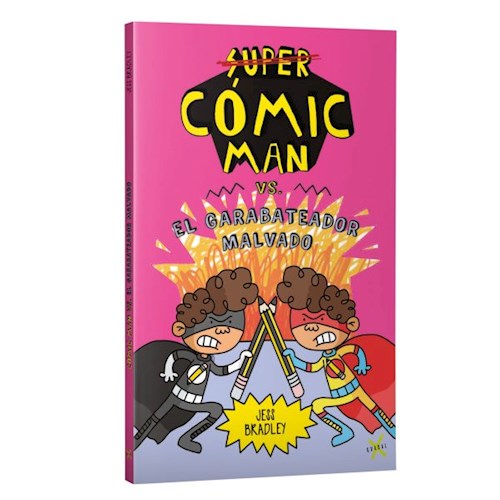 Papel SUPER COMIC MAN VS EL GARABATEADOR MALVADO