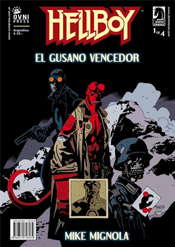 Papel Hellboy El Gusano Vencedor
