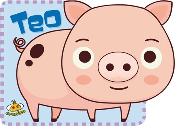 Papel Teo, El Cerdito