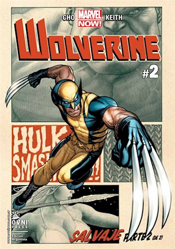 Papel Wolverine Salvaje Marvel Now! Parte 2
