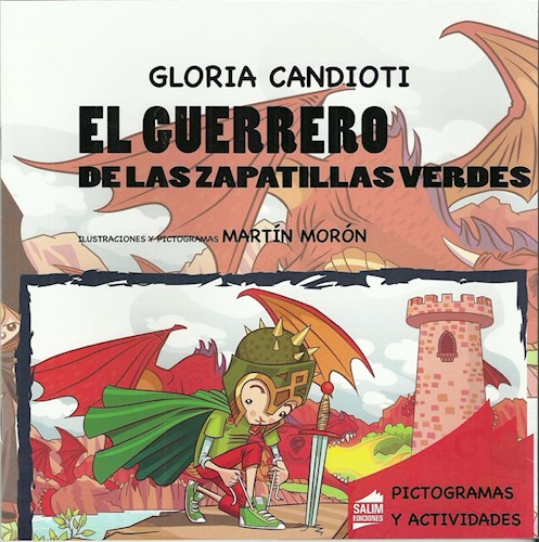 Papel GUERRERO DE LAS ZAPATILLAS VERDES (COLECCION PANTUFLAS) (PICTOGRAMAS Y ACTIVIDADES) (RUSTICO)