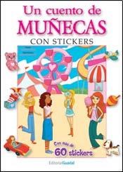 Papel Cuento De Muñecas, Un Con Stickers