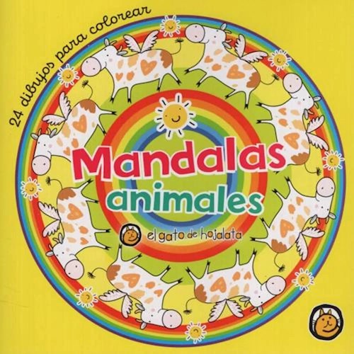 Papel MANDALAS ANIMALES (COLECCION REINO MAGICO) (24 DIBUJOS PARA COLOREAR)