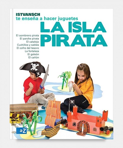 Papel ISLA PIRATA (ISTVANSCH TE ENSEÑA A HACER JUGUETES)