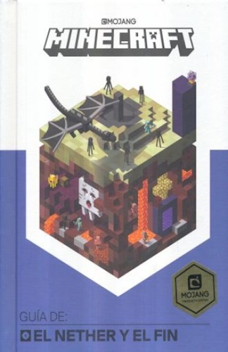 Papel MINECRAFT GUIA DE EL NETHER Y EL FIN (CARTONE)