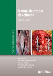 Papel Manual De Cirugía De Columna Ed.2
