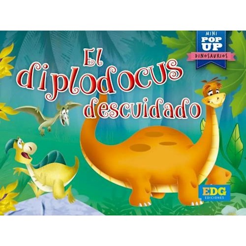Papel DIPLODOCUS DESCUIDADO (COLECCION MINI POP UP DINOSAURIOS) (CARTONE)
