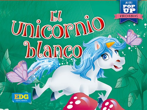 Papel Mini Pop Up - El Unicornio Blanco