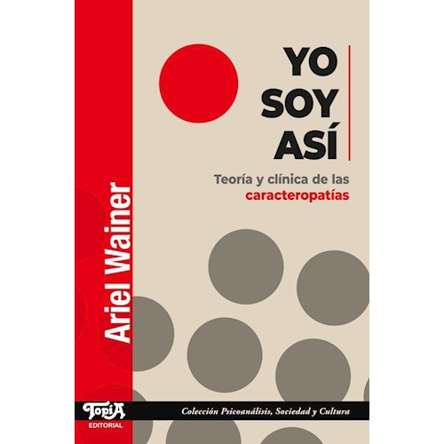 Papel YO SOY ASÍ - TEORÍA Y CLÍNICA DE LAS CARACTEROPATÍAS